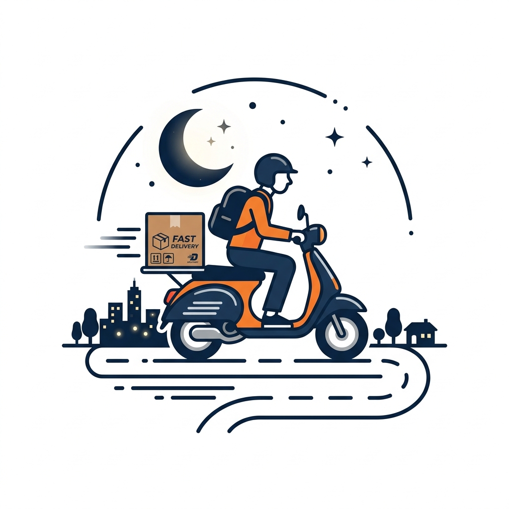 Peran Logistik Pengiriman Malam Hari dalam Mewujudkan Tagline Let’s Buy 24/7
